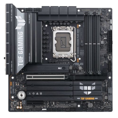 ASUS TUF GAMING B860M-PLUS WIFI - Micro ATX Motherboard, LGA 1851, DDR5 ASUS TUF GAMING B860M-PLUS WIFI - Micro ATX Motherboard, LGA 1851, DDR5